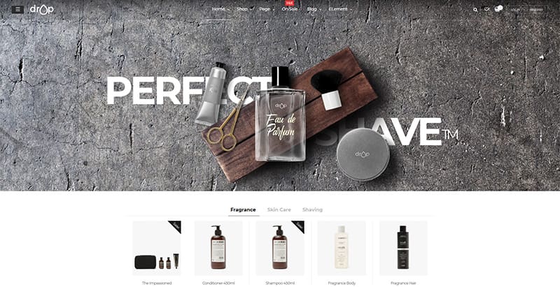 Drop themes wordpress creer boutique ligne ecommerce e commerce meilleurs thèmes WordPress de boutique en ligne - Drop