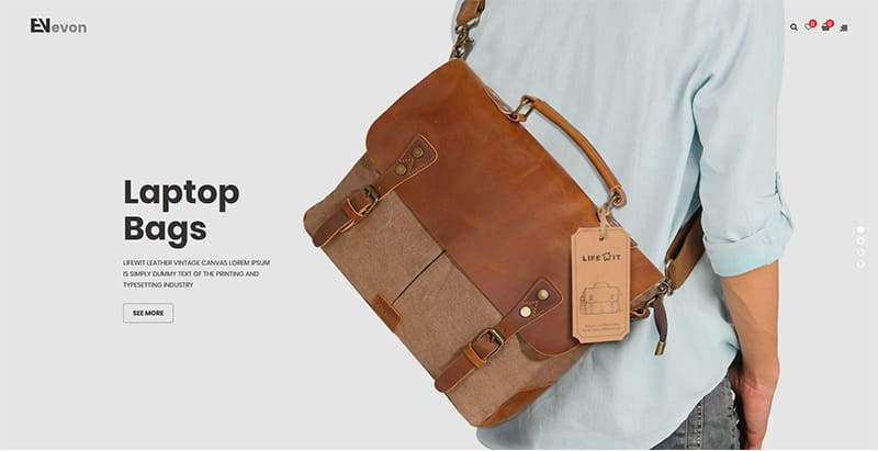 Evon themes wordpress creer boutique ligne site web ecommerce