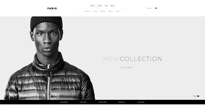 Fabio themes wordpress creer site internet e commerce boutique en ligne