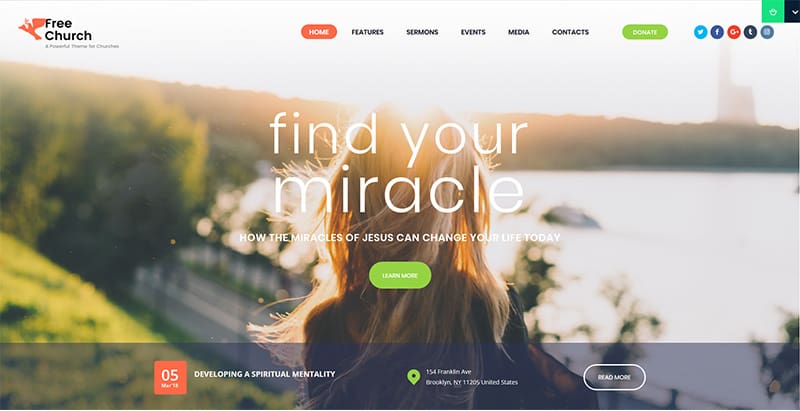 Free church themes wordpress creer site internet eglise religion chapelle Free church themes wordpress creer site internet eglise religion chapelle
