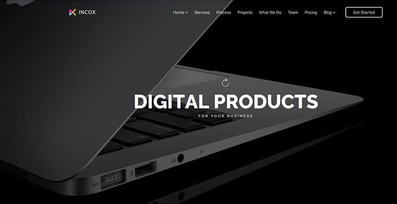 Incox themes wordpress creer site web start up entreprise agence