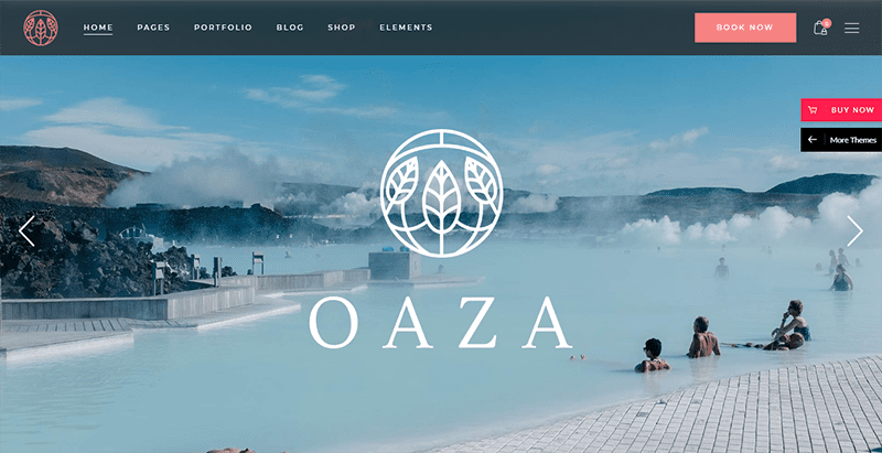 Oaza theme wordpress premium créer site web