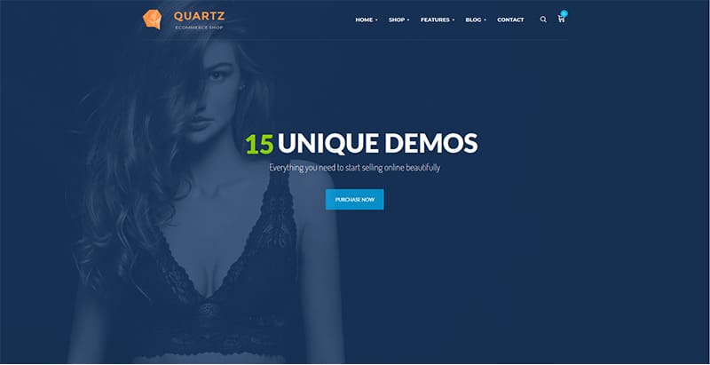 Ri Quartz themes wordpress creer boutique ligne site web Ri Quartz themes wordpress creer boutique ligne site web