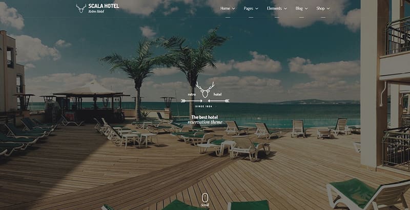 Scala temi wordpress crea sito web hotel motel spa Scala temi wordpress crea sito web hotel motel spa