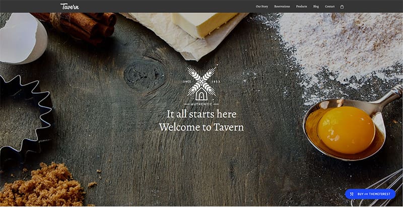 Tavern themes wordpress creer site internet restaurant bistrot Tavern themes wordpress creer site internet restaurant bistrot