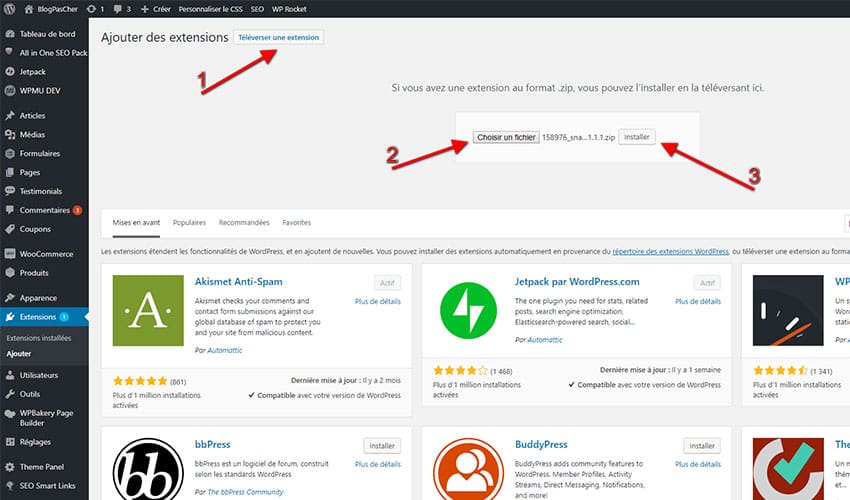 Comment installer plugin extension wordpress premium blog Comment installer plugin extension wordpress premium blog