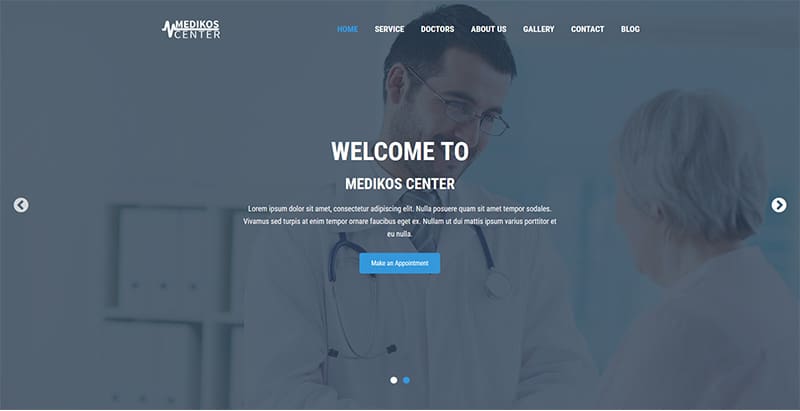 Medikos themes wordpress creer site web hopital medecin clinique