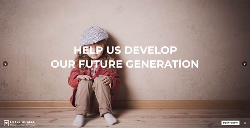 Angels themes wordpress creer site internet charite son humanitaire