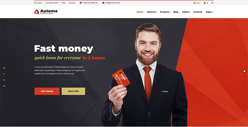 Autema themes wordpress creer site web pme entreprise startup Autema themes wordpress creer site web pme entreprise startup
