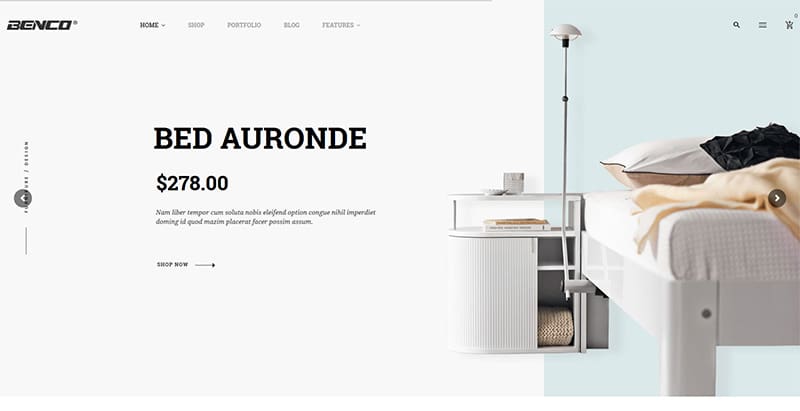 Benco themes wordpress creer site internet vente en ligne boutique