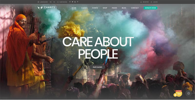 Charity Foundation themes wordpress creer site internet charite son humanitaire