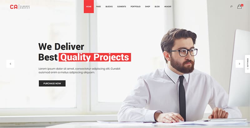 Composer themes wordpress creer site web agence entreprise start up