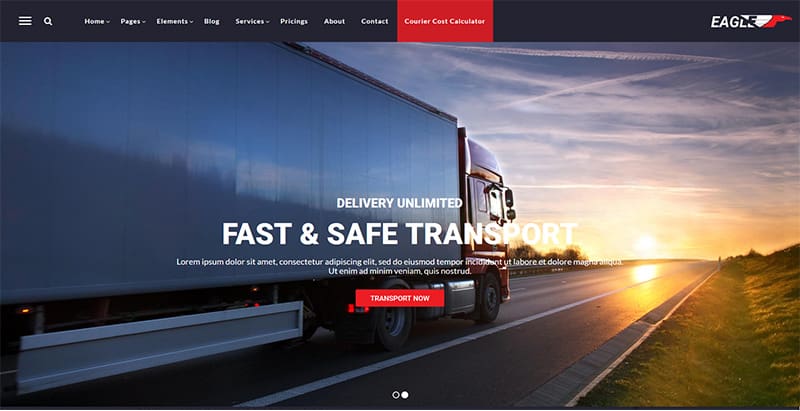 Eagle themes wordpress creer site web agence entreprise transports Eagle themes wordpress creer site web agence entreprise transports