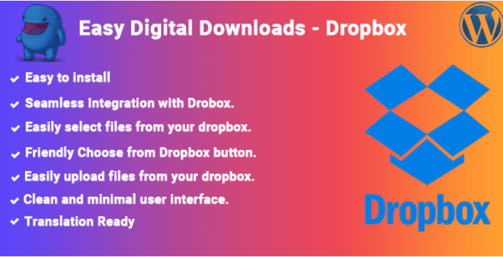 Easy digital downloads dropbox