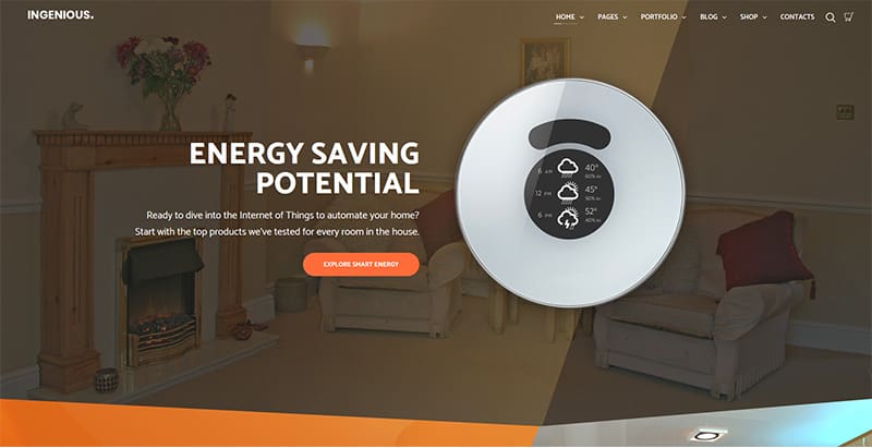 Ingenious themes wordpress creer site web agence entreprise start up