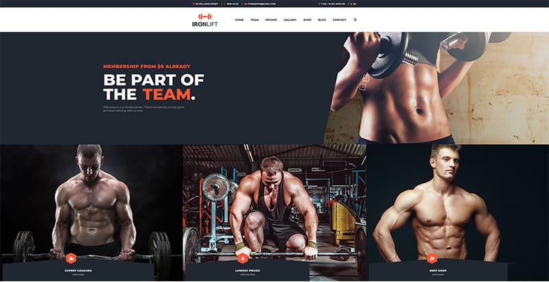 Ironlift themes wordpress creer site web entreprise startup fab lab Ironlift themes wordpress creer site web entreprise startup fab lab