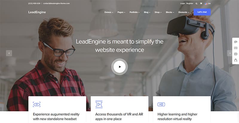 Leadengine themes wordpress creer site web entreprise startup fab lab Leadengine themes wordpress creer site web entreprise startup fab lab coworking