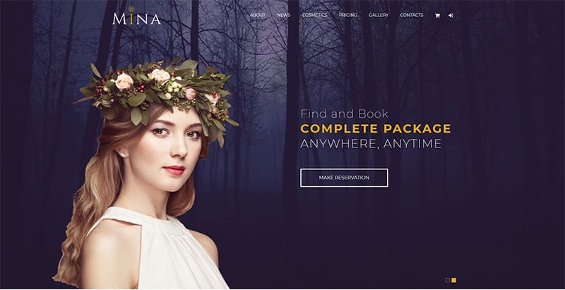 Mina themes wordpress creer site web vente produits beaute Mina themes wordpress creer site web vente produits beaute