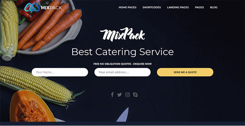 Mixpack themes wordpress creer site web restaurant bar lounge Mixpack themes wordpress creer site web restaurant bar lounge