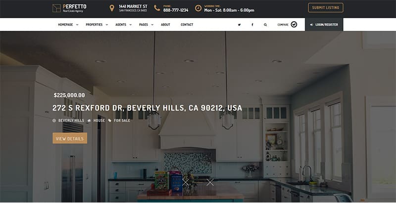Perfetto themes wordpress creer site web vente maisons villas appartements Perfetto themes wordpress creer site web vente maisons villas appartements