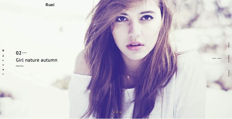Ruei themes wordpress creer site web photographe agence creative portfolio Ruei themes wordpress creer site web photographe agence creative portfolio