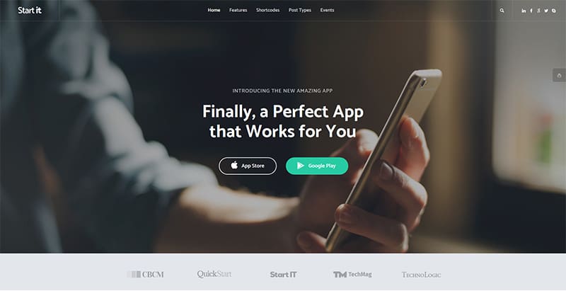 Start it themes wordpress creer site internet entreprise business