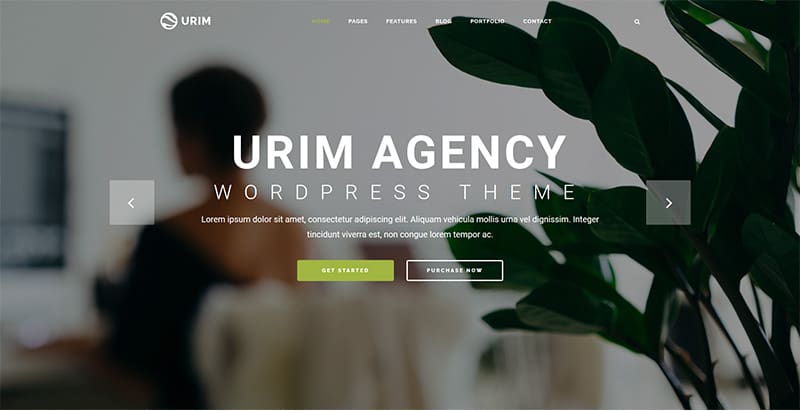 Urim themes wordpress creer site web agence creative photographie Urim themes wordpress creer site web agence creative photographie
