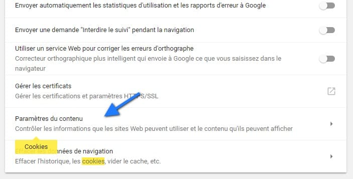 Accéder aux parametres de cookies google chrome accéder aux parametres de cookies Google chrome.jpeg