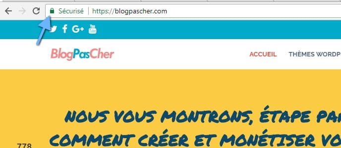 Comment corriger erreur de contenu mixte sur WordPress