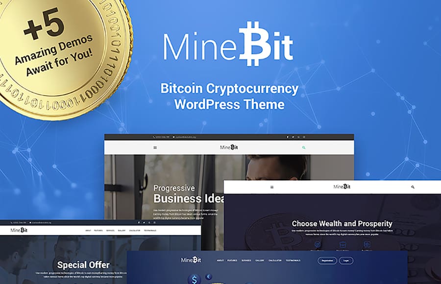66114 big MineBit - Thème WordPress Crypto-monnaie Bitcoin
