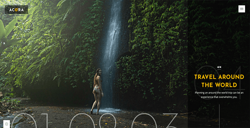 Acora theme wordpress creer site web photographe Acora theme wordpress creer site web photographe