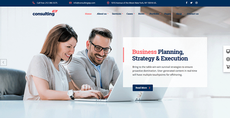 Consulting wp themes wordpress creer site web entreprise audit conseils consulting