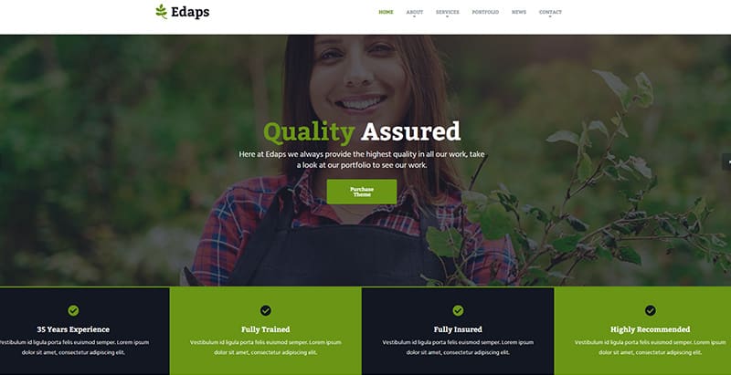 Edaps themes wordpress creer site internet pme entreprise campus