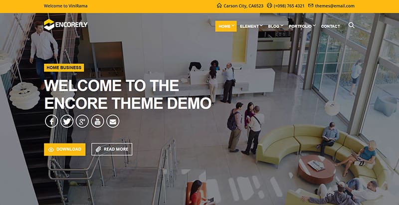 Encore themes wordpress creer site web entreprise startup pme business Encore themes wordpress creer site web entreprise startup pme business