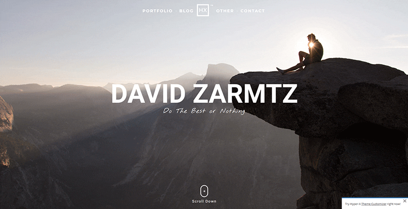 Hyper x themes wordpress creer site internet portfolio video Hyper x themes wordpress creer site internet portfolio video