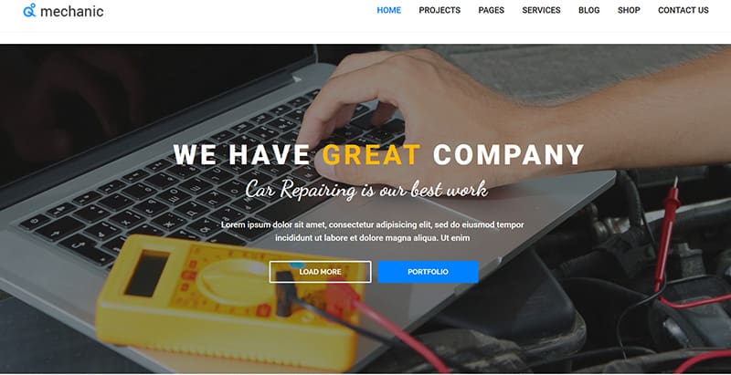 Koncecpt themes wordpress creer site web pme entreprise startup
