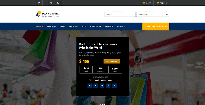 Max coupons themes wordpress creer site internet coupons deals Max coupons themes wordpress creer site internet coupons deals