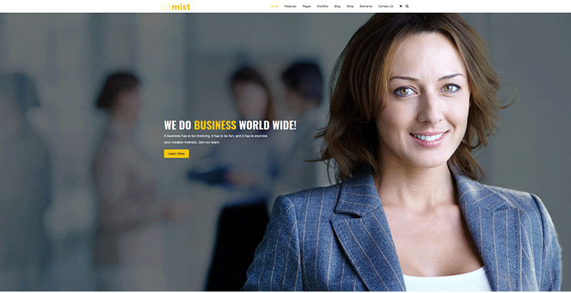 Mist themes wordpress creer site internet entreprise industrie Mist themes wordpress creer site internet entreprise industrie