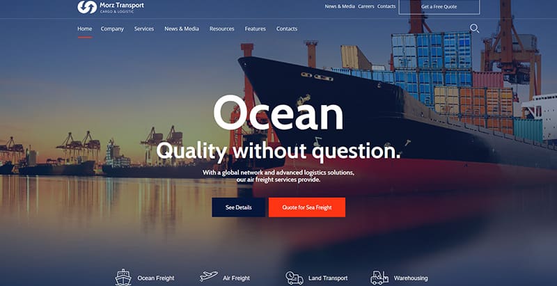 Morz themes wordpress creer site web entreprise startup pme business Morz themes wordpress creer site web entreprise startup pme business