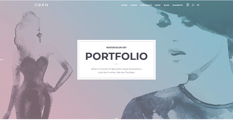 Oberon themes wordpress creer site internet portfolio video