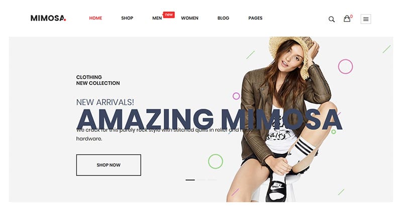 Vg mimosa themes wordpress creer site internet ecommerce boutique en ligne