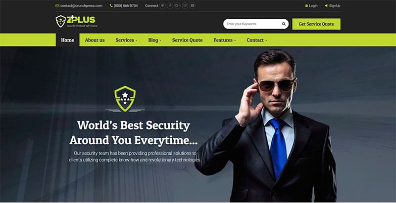 Zplus themes wordpress creer site internet pme entreprise campus