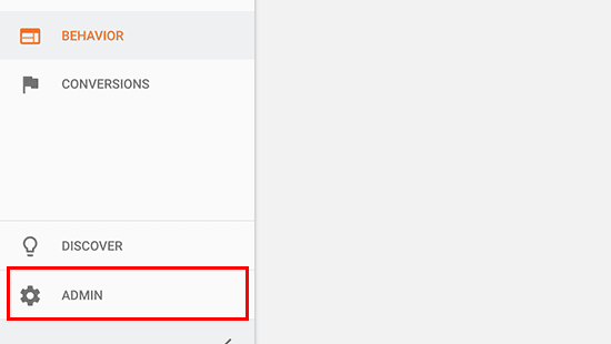 Menu admin google analytics menu admin google analytics.png