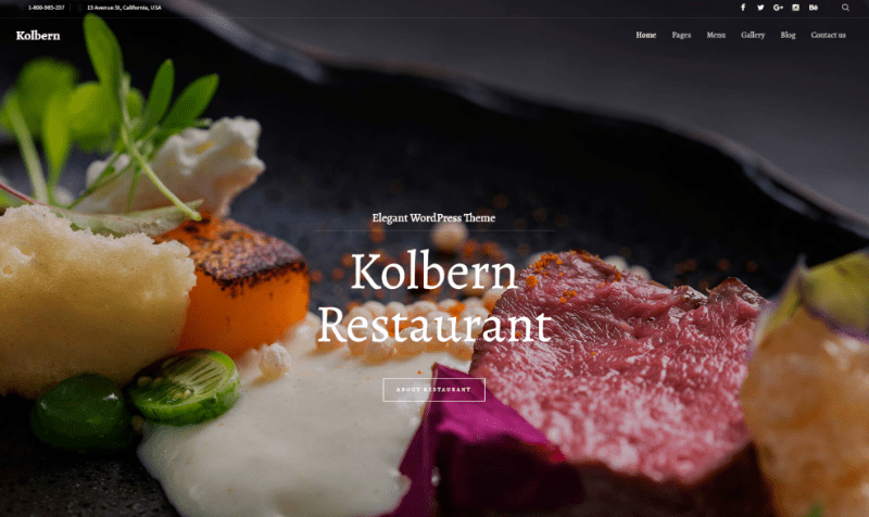 Themes wordpress creer site internet restaurant blogpascher Themes wordpress creer site internet restaurant blogpascher