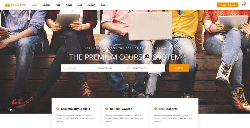 Educatito themes wordpress creer site web ecoles universites college Educatito themes wordpress creer site web ecoles universites college