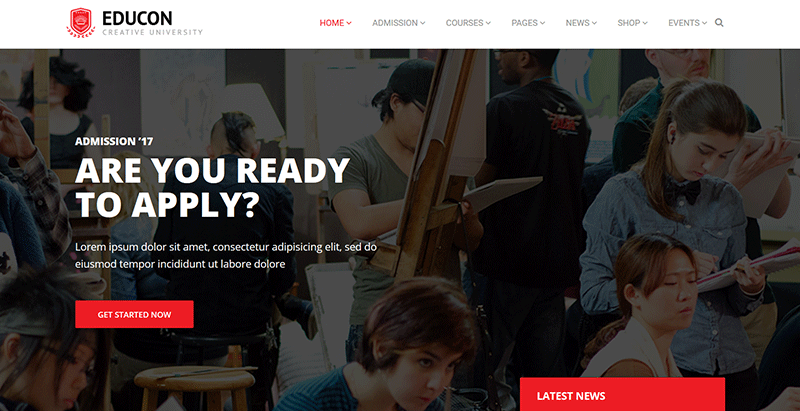 Educon themes wordpress creer site web ecoles de formation Educon themes wordpress creer site web ecoles de formation