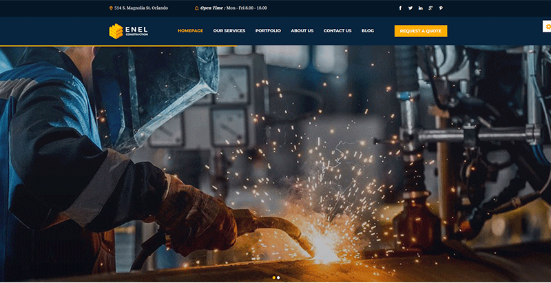 Enel themes wordpress creer site internet entreprise corporate business Enel themes wordpress creer site internet entreprise corporate business