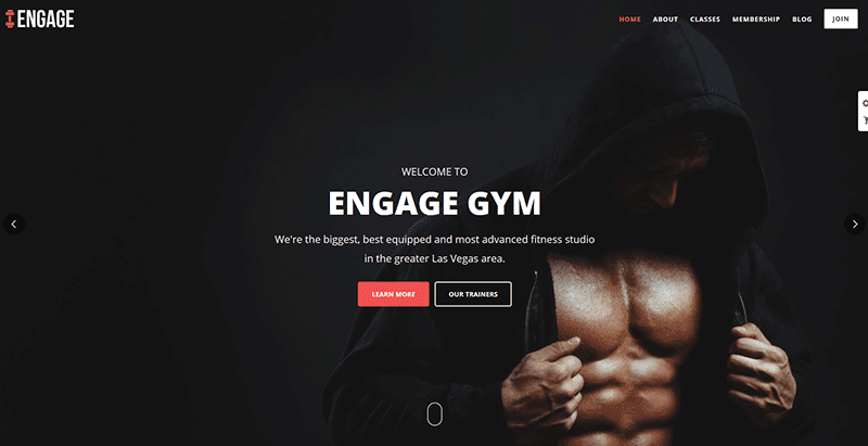 Engage themes wordpress creer site internet club fitness sport gym Engage themes wordpress creer site internet club fitness sport gym