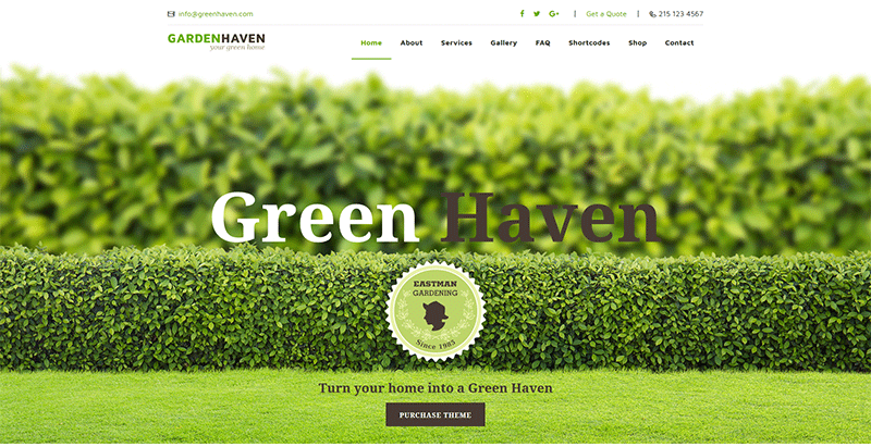 Gardening themes wordpress creer site web jardinier fleuriste entreprise Gardening themes wordpress creer site web jardinier fleuriste entreprise