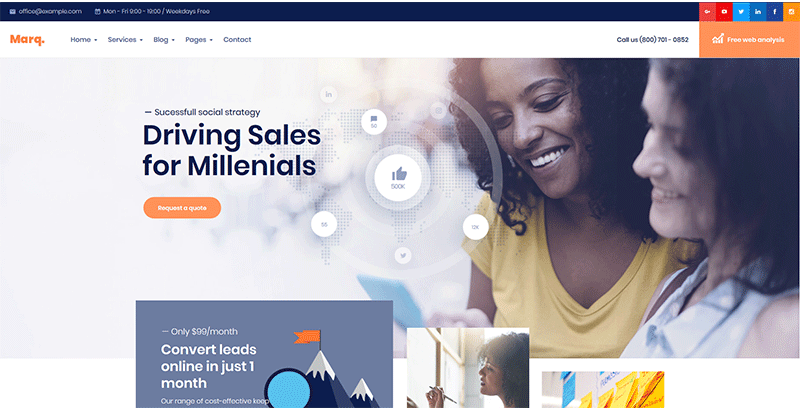 10 thèmes WordPress pour créer un site Internet d&rsquo;entreprise